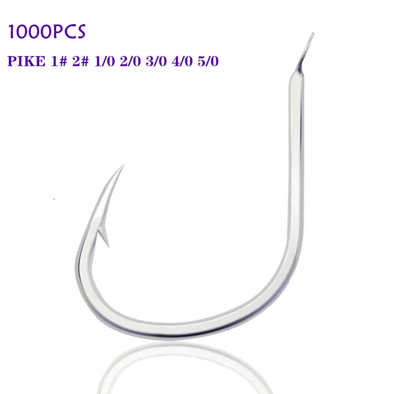 JK Bulk 1000pcs Pike Assist Hook 2/0 Jig Assist Hook High Carbon Steel Fishing Hook
JK Bulk 1000pcs Pike Assist Hook 2/0 Jig Assist Hook High Carbon Steel Fishing Hook