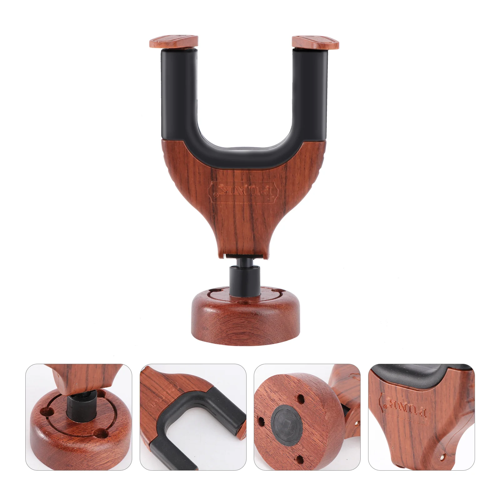 Guitar Hangers Hook Holder Wood Metal Rubber Instrument Hangers Wall Stand (Pedestal for Random Color)
Guitar Hangers Hook Holder Wood Metal Rubber Instrument Hangers Wall Stand (Pedestal for Random Color)