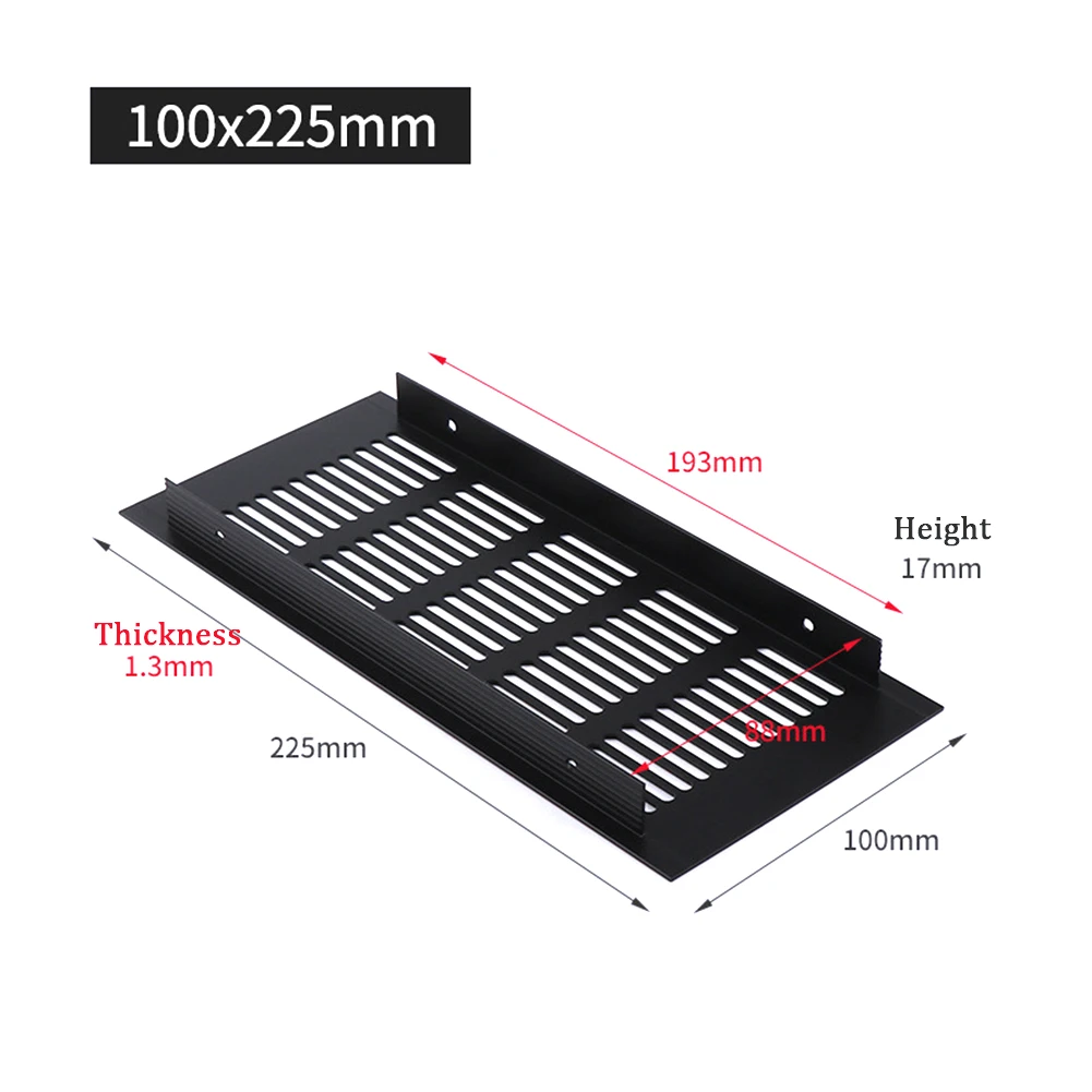 100mm Ventilation Mesh Rectangular Wardrobe Ventilation Holes Cabinet Ventilation Mesh Multi-purpose Ventilation Holes
100mm Ventilation Mesh Rectangular Wardrobe Ventilation Holes Cabinet Ventilation Mesh Multi-purpose Ventilation Holes