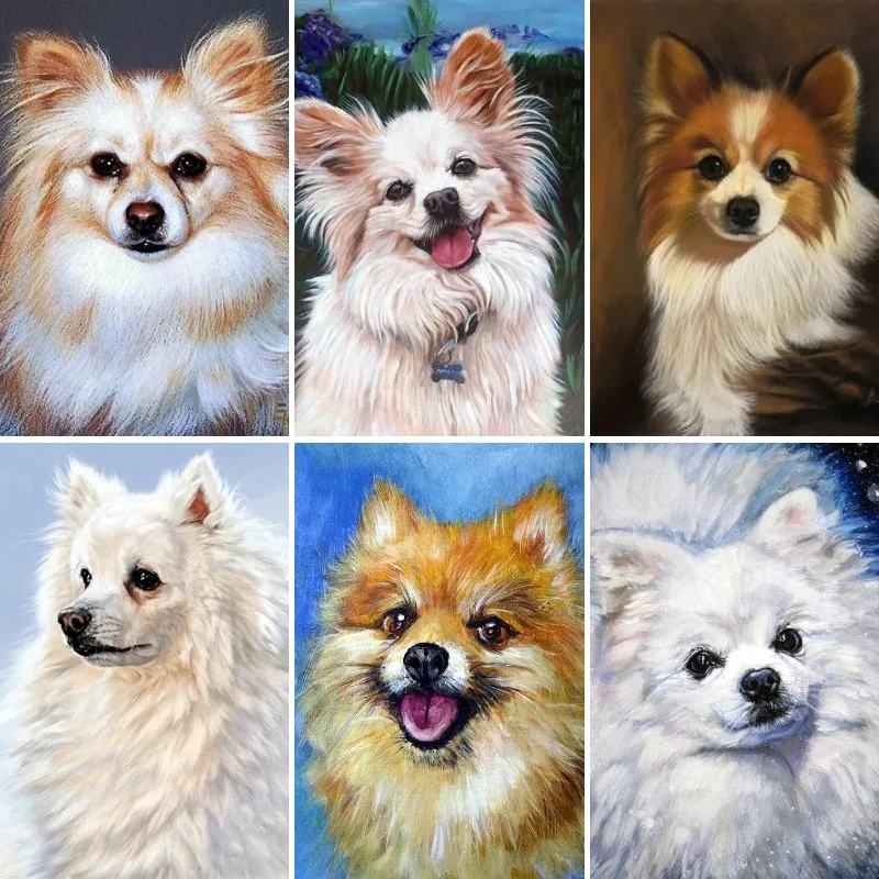 Full Square Drill 5D DIY Diamond Painting Animals Portrait Pomeranian Dog Pom Embroidery Cross Stitch Wall Stickers Decor Gift
Full Square Drill 5D DIY Diamond Painting Animals Portrait Pomeranian Dog Pom Embroidery Cross Stitch Wall Stickers Decor Gift