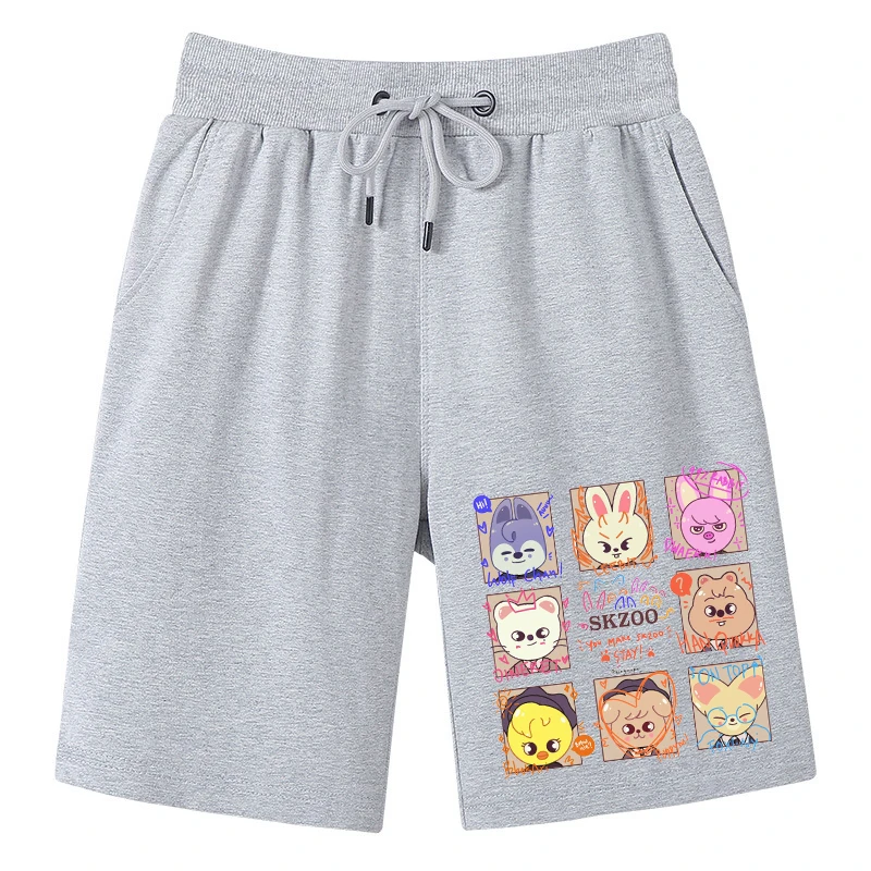 Fashion girl cute pink style Stray Kids Skzoo Kawaii cartoon print Women's Shorts College aesthetic loose Harajuku Casual shorts
Fashion girl cute pink style Stray Kids Skzoo Kawaii cartoon print Women's Shorts College aesthetic loose Harajuku Casual shorts