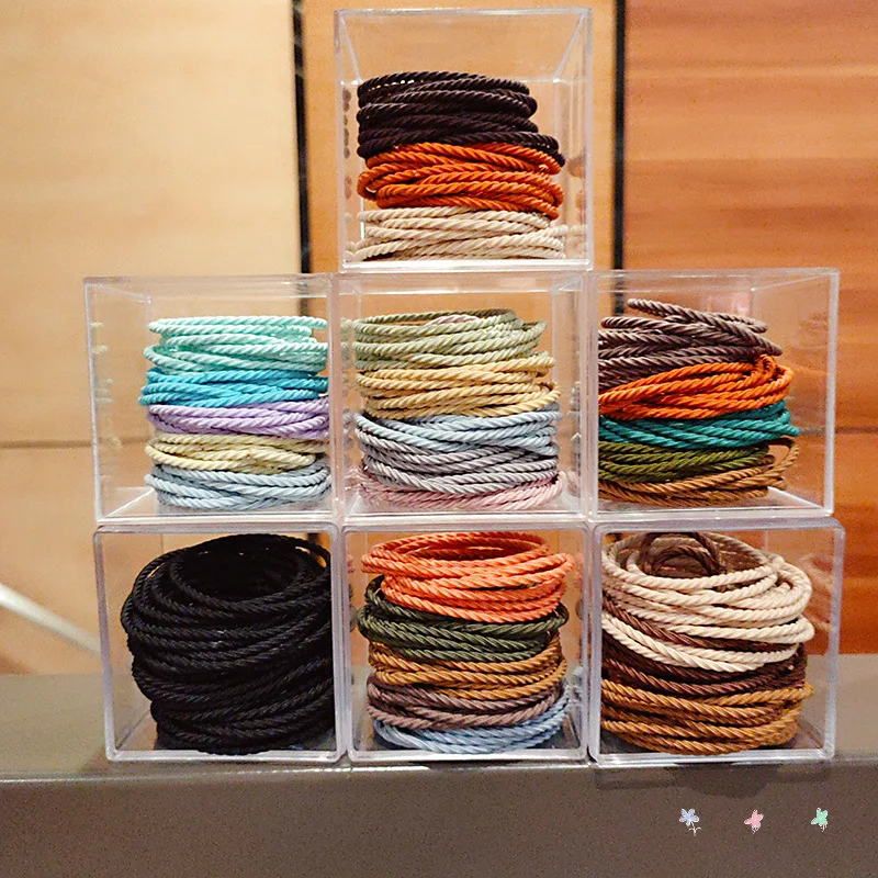 50pcs Rubber Band Sugar Color High Elastic Hair Rope Simple Basic Leather Case Hair Ring Cute Head Rope Kids Hair Accessories
50pcs Rubber Band Sugar Color High Elastic Hair Rope Simple Basic Leather Case Hair Ring Cute Head Rope Kids Hair Accessories