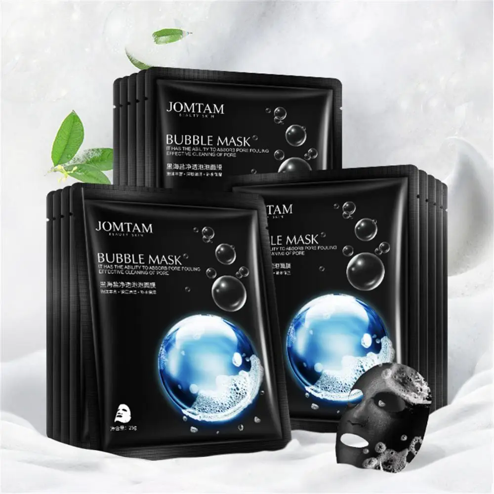 10PCS Oxygen Bubble Mask Black Sea Salt Moisturizing Bubble Facial Mask Deep Cleansing Skin Rejuvenation Shrink Pore Oil Control
10PCS Oxygen Bubble Mask Black Sea Salt Moisturizing Bubble Facial Mask Deep Cleansing Skin Rejuvenation Shrink Pore Oil Control