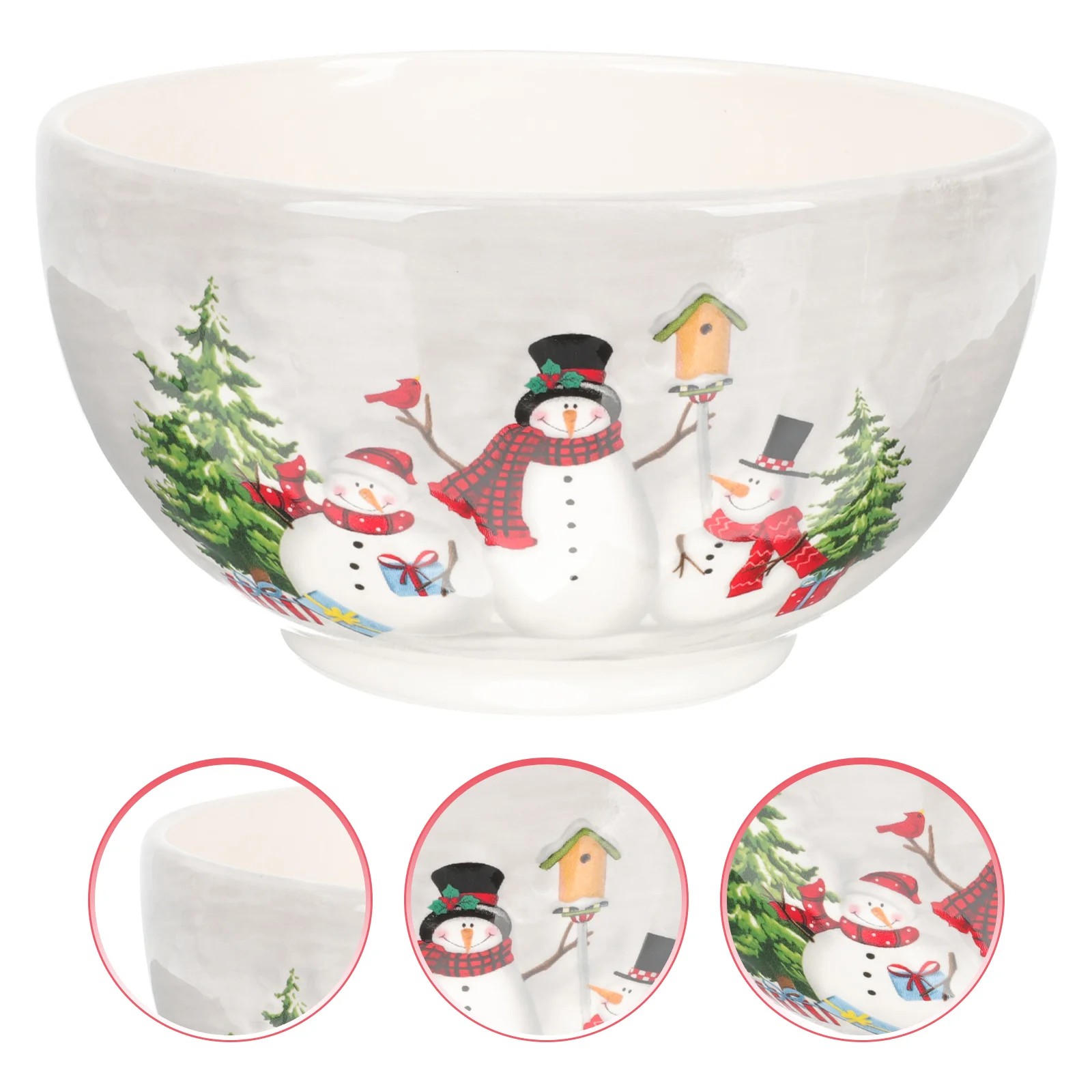 Bowl Christmas Bowls Ceramic Soup Serving Cupcereal Dessert Platespasta Holiday Noodle Porcelain Round Salad Plate Snowmandishes 
Bowl Christmas Bowls Ceramic Soup Serving Cupcereal Dessert Platespasta Holiday Noodle Porcelain Round Salad Plate Snowmandishes