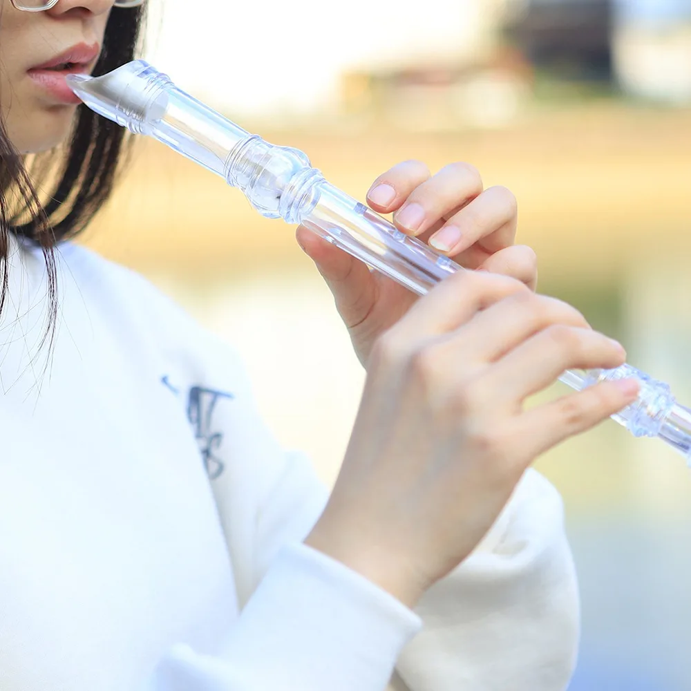 Instruments Kids Gift Clarinet Beginner with Cleaning Stick Plastic Recorder Long Flute 8 Hole G Key Flute Whistle Flute
Instruments Kids Gift Clarinet Beginner with Cleaning Stick Plastic Recorder Long Flute 8 Hole G Key Flute Whistle Flute