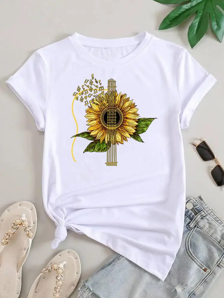 Sunflower Trend Cute Sweet Summer Print Graphic T-shirt Top T Shirt Short Sleeve Clothes Clothing Women Fashion Tee
Sunflower Trend Cute Sweet Summer Print Graphic T-shirt Top T Shirt Short Sleeve Clothes Clothing Women Fashion Tee