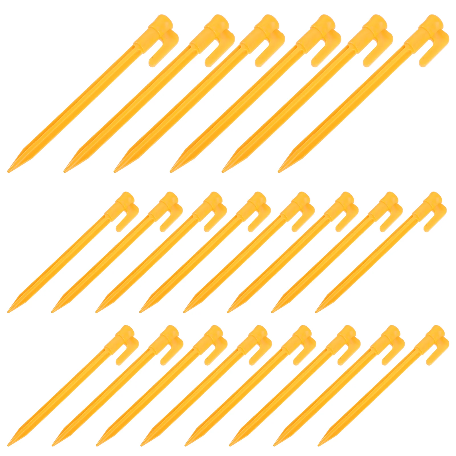 24pcs Tent Stakes Plastic Heavy Duty Tent Pegs Outdoor Camping Tent Nails Deck pack
24pcs Tent Stakes Plastic Heavy Duty Tent Pegs Outdoor Camping Tent Nails Deck pack