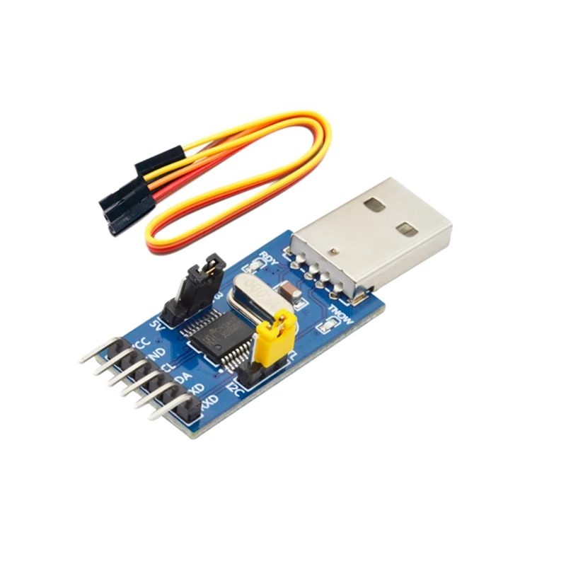 Hot-2X CH341T модуль «Два в одном» USB К I2C IIC UART USB к TTL одночиповому последовательному порту загрузчика
Hot-2X CH341T модуль «Два в одном» USB К I2C IIC UART USB к TTL одночиповому последовательному порту загрузчика