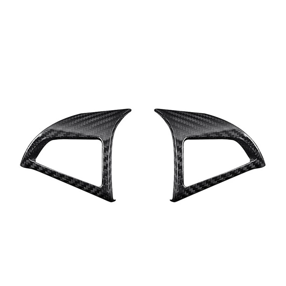 2Pcs Car Carbon Fiber Steering Wheel Button Panel Cover Trim Decoration Frame Sticker for Chevrolet Camaro 2012-2015
2Pcs Car Carbon Fiber Steering Wheel Button Panel Cover Trim Decoration Frame Sticker for Chevrolet Camaro 2012-2015