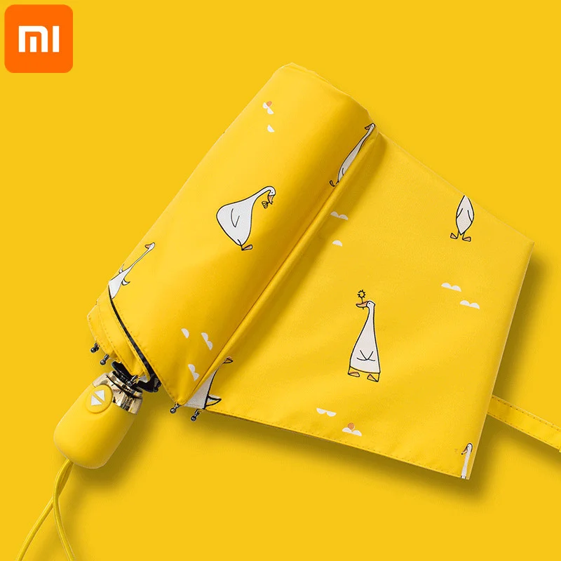 Xiaomi new yellow automatic cartoon duck windproof umbrella uv protect umbrella for women sunny girl rainy folding umbrellas
Xiaomi new yellow automatic cartoon duck windproof umbrella uv protect umbrella for women sunny girl rainy folding umbrellas