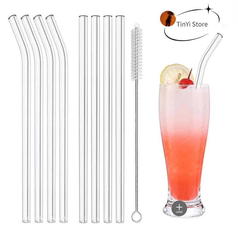 8.5"x8mm Reusable Glass Straws Set Multi-Color Glass Healthy Eco Friendly Drinking Straws for Cocktail Smoothie Milkshake
8.5"x8mm Reusable Glass Straws Set Multi-Color Glass Healthy Eco Friendly Drinking Straws for Cocktail Smoothie Milkshake
