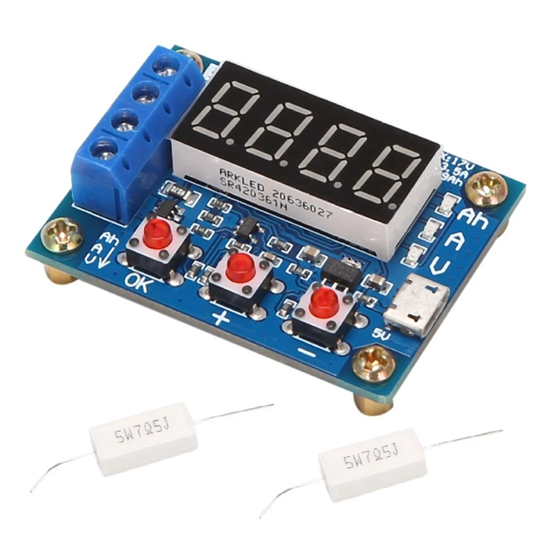 ZB2L3 Battery Tester 18650 Lithium Battery Power Supply Tester Test Resistance Lead-Acid Capacity
ZB2L3 Battery Tester 18650 Lithium Battery Power Supply Tester Test Resistance Lead-Acid Capacity