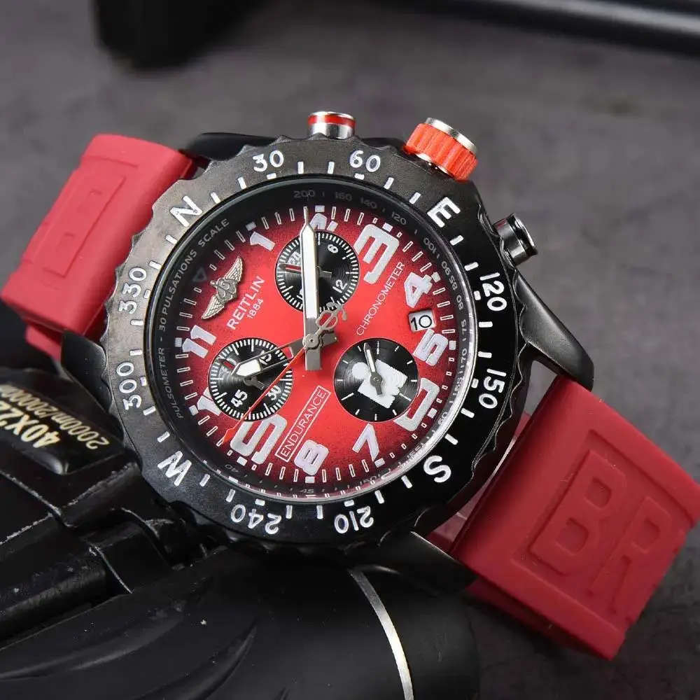 Top Breitling Watches for Men Luxury Endurance Automatic Date Wristwatch Quartz Movement Daily Waterproof Chronograph AAA Clocks
Top Breitling Watches for Men Luxury Endurance Automatic Date Wristwatch Quartz Movement Daily Waterproof Chronograph AAA Clocks