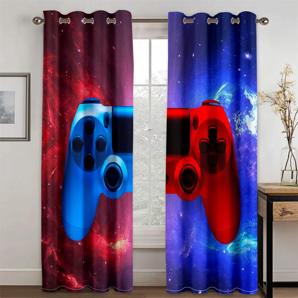 3D Print Cheap Modern Video Game Controller Gamer Thin Shading Polyester Window Curtains for Bedroom Living Room Home Decor Hook
3D Print Cheap Modern Video Game Controller Gamer Thin Shading Polyester Window Curtains for Bedroom Living Room Home Decor Hook