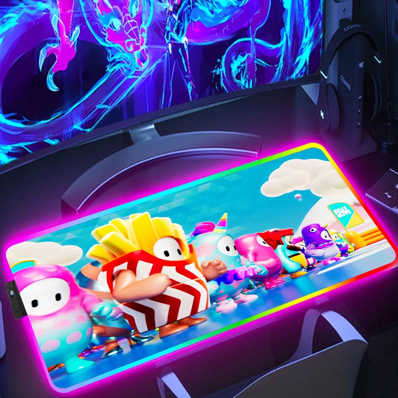 Rgb Mouse Pad Gamer Accessories Fall Guys Large Backlit Mat Cute Keyboard Kawaii Desk Protector Backlight Gaming Xxl Anime Pc
Rgb Mouse Pad Gamer Accessories Fall Guys Large Backlit Mat Cute Keyboard Kawaii Desk Protector Backlight Gaming Xxl Anime Pc
