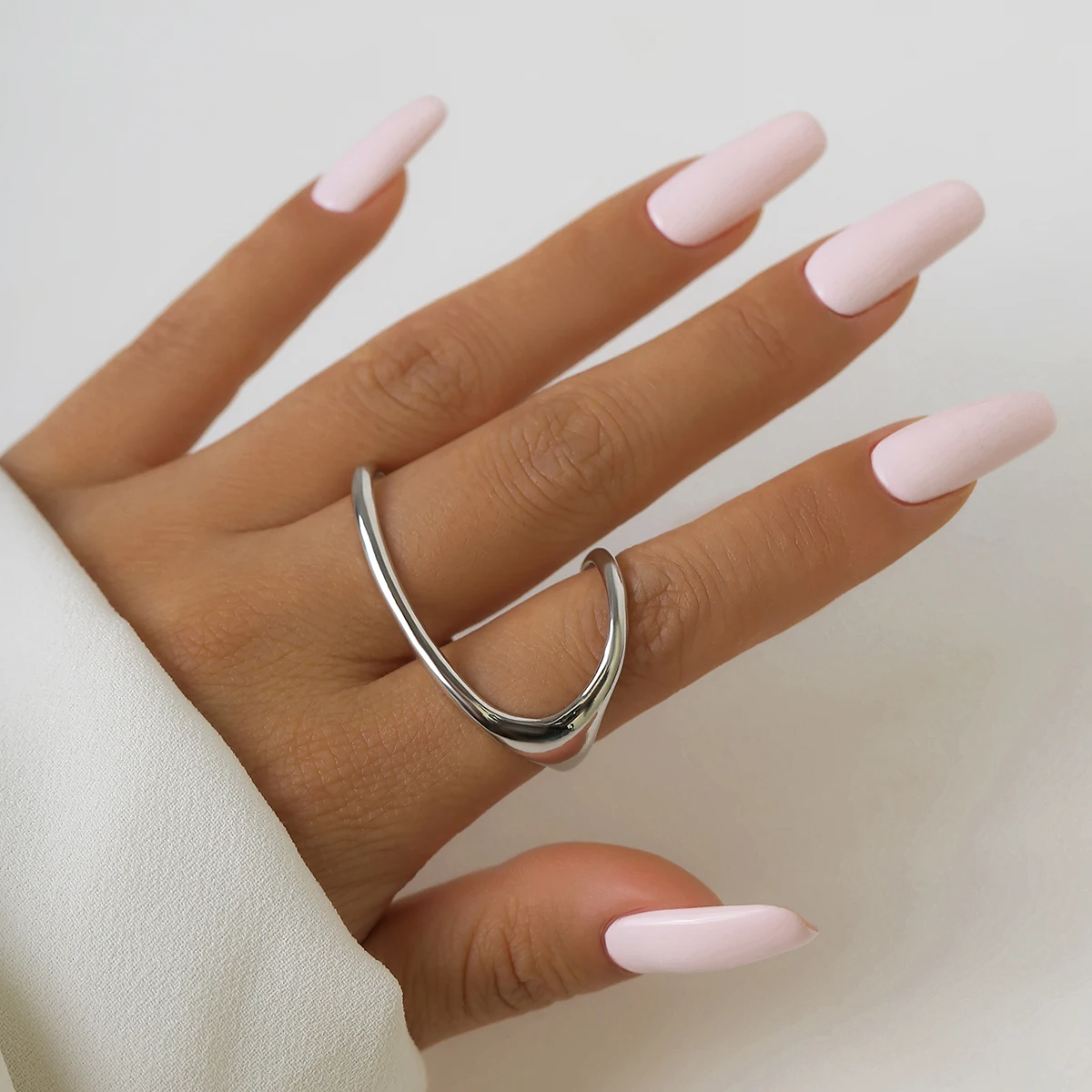 IngeSight.Z Minimalism Irregular Geometric Hollow Ring for Women Men Vintage Silver Color Metal Rings Personality Party Jewelry
IngeSight.Z Minimalism Irregular Geometric Hollow Ring for Women Men Vintage Silver Color Metal Rings Personality Party Jewelry