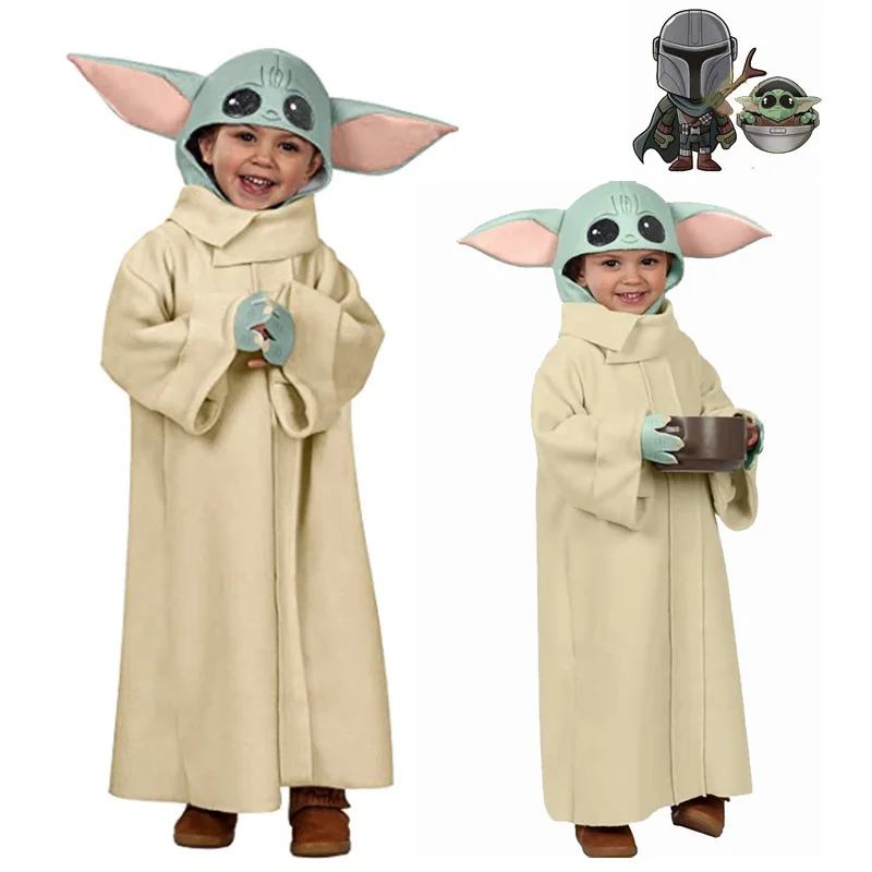 Disney animation Star Wars Yoda baby cosplay anime costumes Yoda baby stage performance clothing children's birthday gifts
Disney animation Star Wars Yoda baby cosplay anime costumes Yoda baby stage performance clothing children's birthday gifts