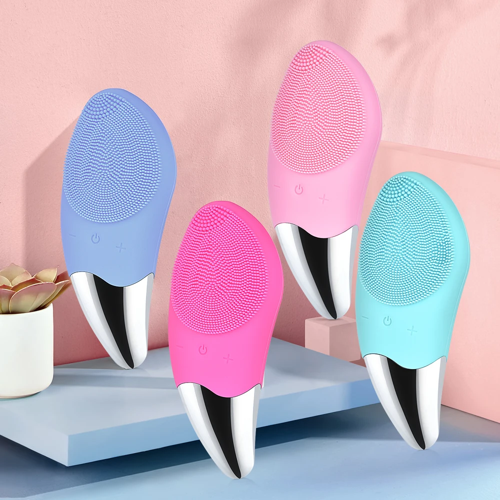 Electric Silicone Facial Cleansing Brush Sonic Mini Face Cleaner Deep Pore Cleaning Skin Massager Face Cleansing Skin Care Tools
Electric Silicone Facial Cleansing Brush Sonic Mini Face Cleaner Deep Pore Cleaning Skin Massager Face Cleansing Skin Care Tools