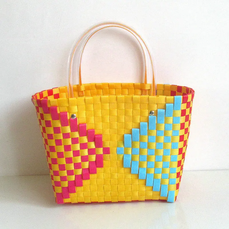 Woman Summer Tote Basket Ladies Bag Shopping Bag Handbag for Female Woven Bag Basket Bag Waterproof Beach Bag Vacation Bag
Woman Summer Tote Basket Ladies Bag Shopping Bag Handbag for Female Woven Bag Basket Bag Waterproof Beach Bag Vacation Bag