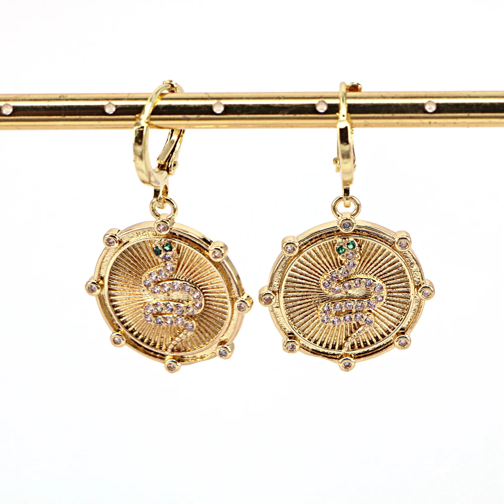 5Pairs, Vintage Gold Color Hoop Earrings For Women New Round Animal Hanging Earrings Jewelry Fashion 2022 Party
5Pairs, Vintage Gold Color Hoop Earrings For Women New Round Animal Hanging Earrings Jewelry Fashion 2022 Party