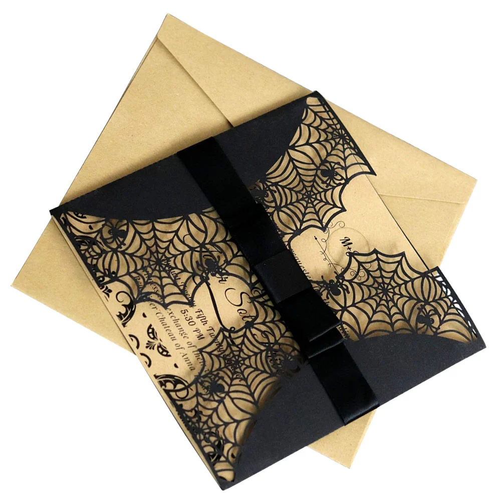 Invitationinvitations Party Bowknotcut Hallow Wedding Birthdayhorror Spiderweb Hollow Spider Shower Baby Greeting Invites Kits
Invitationinvitations Party Bowknotcut Hallow Wedding Birthdayhorror Spiderweb Hollow Spider Shower Baby Greeting Invites Kits