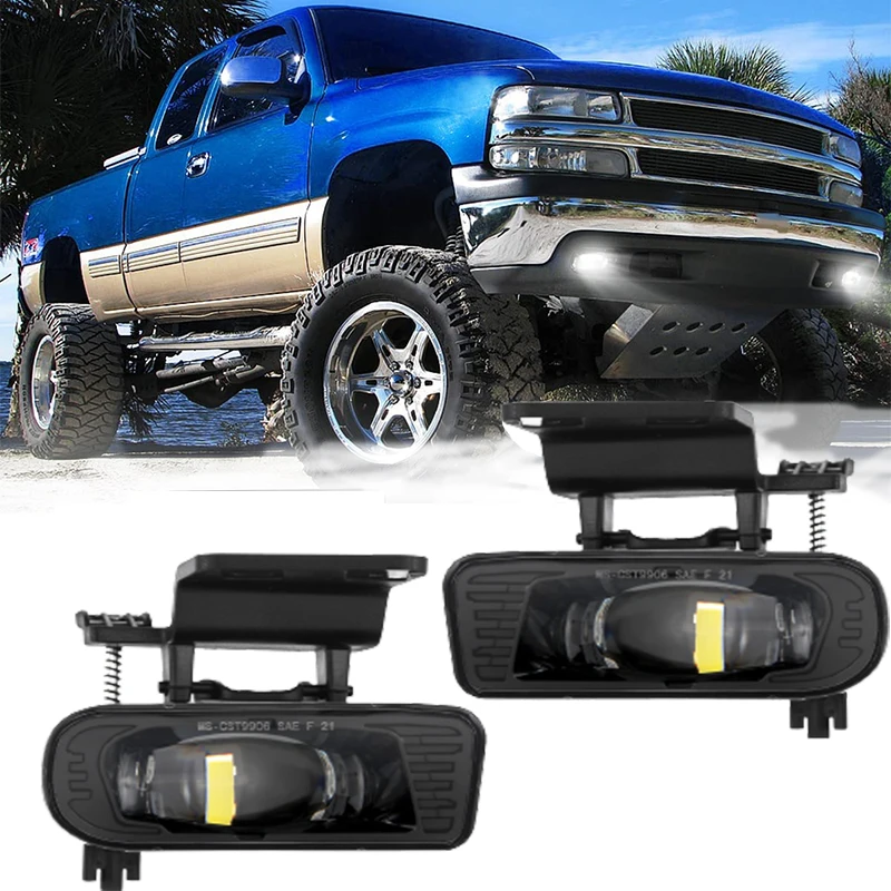 A Pair Car LED Fog Light 12V 21W For Chevy Silverado 1500HD 2500HD 2001-2002 / Suburban 1500 2500 2000-2006/Tahoe 2000-2006
A Pair Car LED Fog Light 12V 21W For Chevy Silverado 1500HD 2500HD 2001-2002 / Suburban 1500 2500 2000-2006/Tahoe 2000-2006
