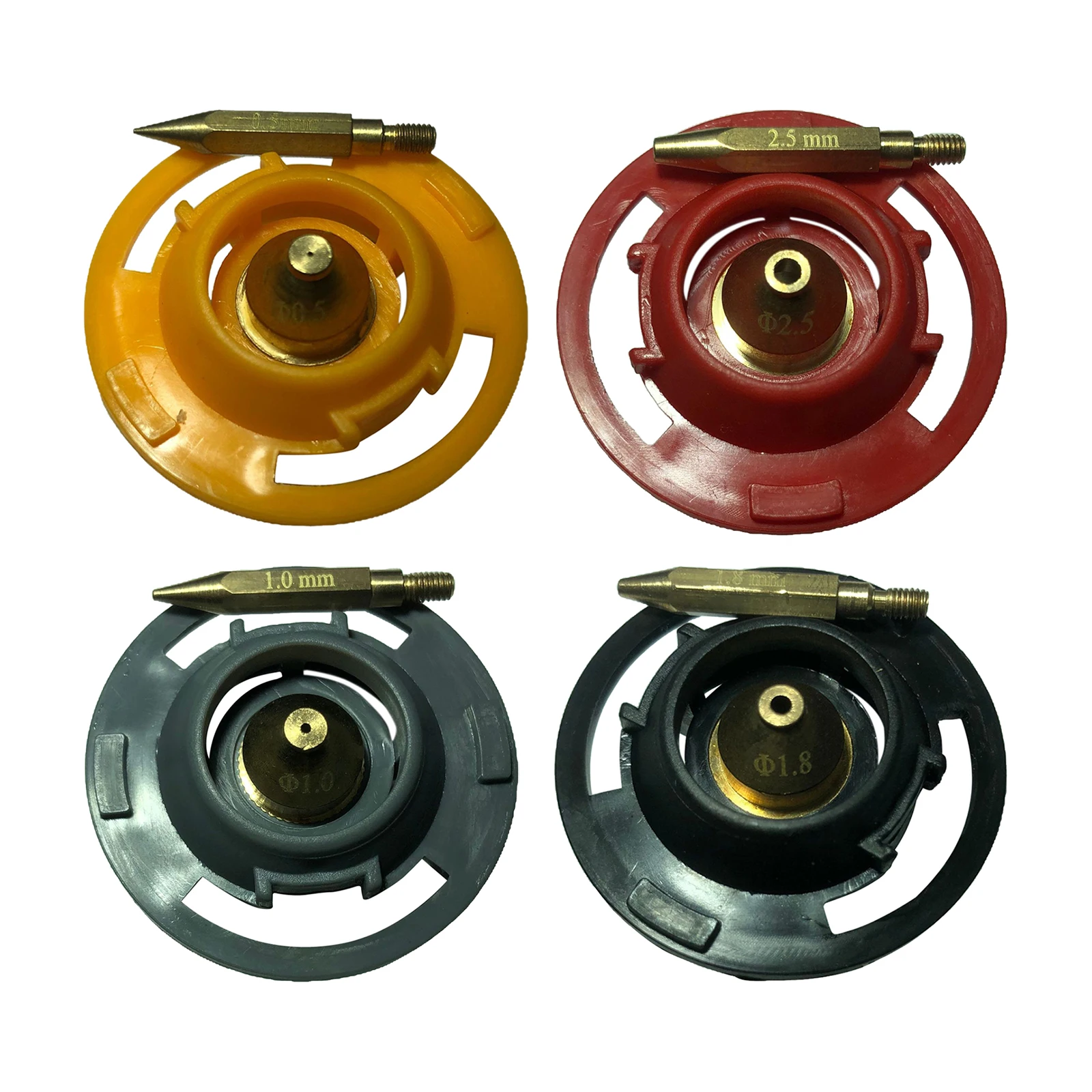 Насадки для распылителя краски Homyl, 4 шт., медные, 0,5/1,0/1,8/2,5 мм
Насадки для распылителя краски Homyl, 4 шт., медные, 0,5/1,0/1,8/2,5 мм