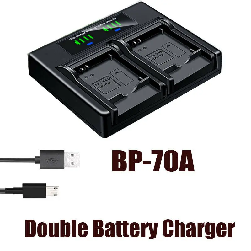 Dual Battery Charger For SAMSUNG BP-70A ST75 ST76 ST77 ST78 ST79 ST80 ST88 ST89
Dual Battery Charger For SAMSUNG BP-70A ST75 ST76 ST77 ST78 ST79 ST80 ST88 ST89