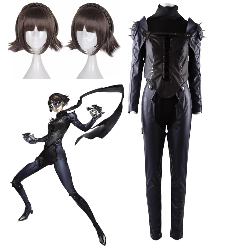 Persona 5 Cosplay Costume Makoto Niijima Battle Suit Jumpsuit Full Set Outfit Halloween Party Cosplay Costume Wig Props
Persona 5 Cosplay Costume Makoto Niijima Battle Suit Jumpsuit Full Set Outfit Halloween Party Cosplay Costume Wig Props