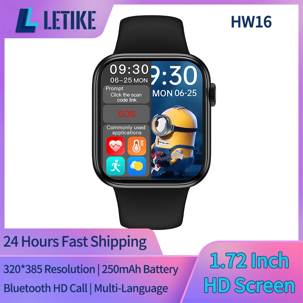 Letike Original HW16 Smart Watch Men Smartwatch Dropshipping Wholesale Women Bluetooth Call Pk Iwo 13 Pro HW57 W37 HW22 X7 Plus
Letike Original HW16 Smart Watch Men Smartwatch Dropshipping Wholesale Women Bluetooth Call Pk Iwo 13 Pro HW57 W37 HW22 X7 Plus
