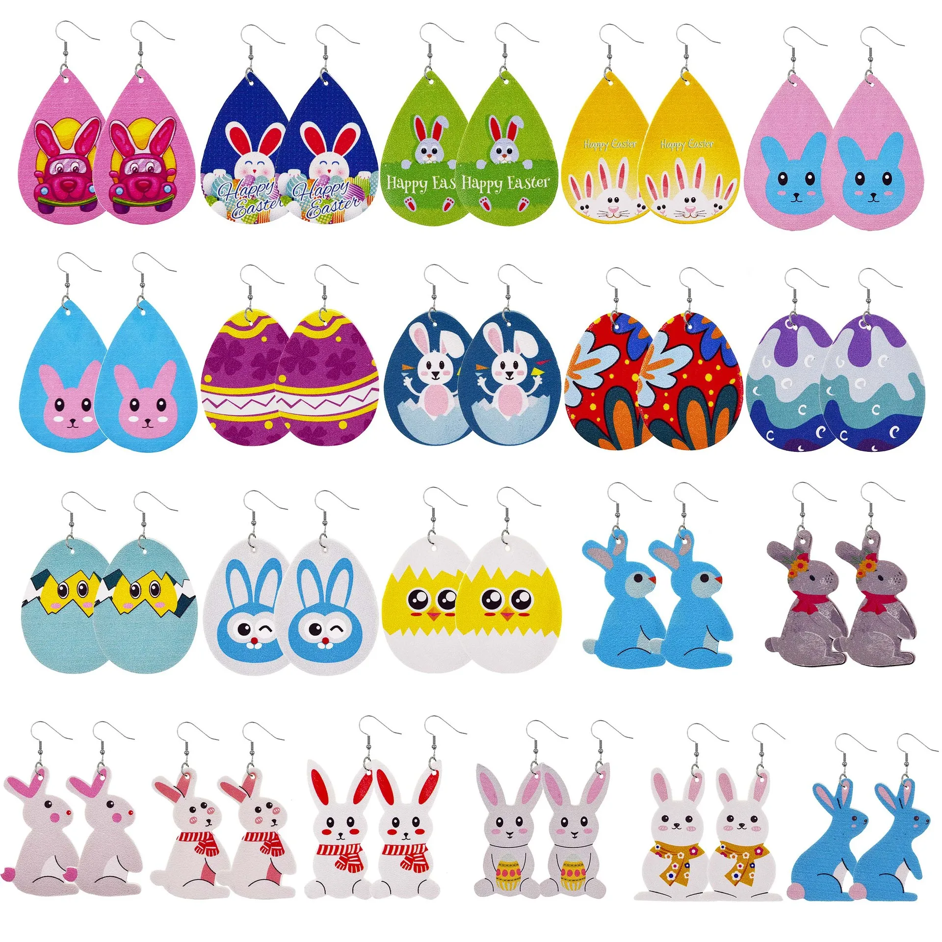 New Easter PU Leather Dangling Earrings for Women Funny Easter Eggs Piercing Statement Earrings Party Girls Jewelry Easter Gifts
New Easter PU Leather Dangling Earrings for Women Funny Easter Eggs Piercing Statement Earrings Party Girls Jewelry Easter Gifts