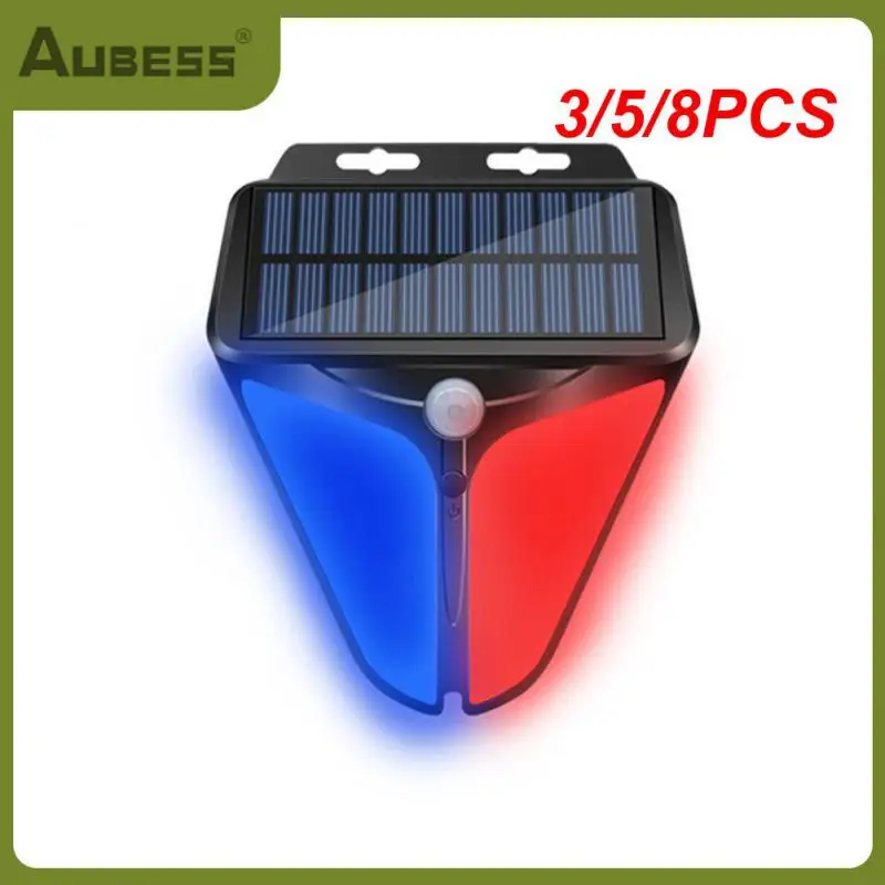 3/5/8PCS Ip65 Waterproof Flash Alarm Lamp Solar Alarm Light Alarm Siren Motion Sensor Wireless Solar Powered Strobe Light Siren
3/5/8PCS Ip65 Waterproof Flash Alarm Lamp Solar Alarm Light Alarm Siren Motion Sensor Wireless Solar Powered Strobe Light Siren