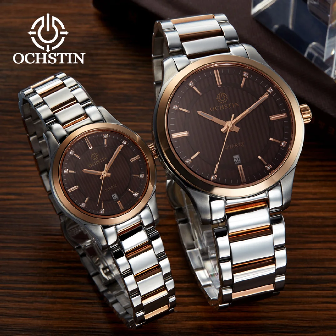 OCHSTIN Lover Watches Top Brand Luxury Couple Watch For Men Women Stainless Steel Fashion Casual Quartz Wristwatches Waterproof
OCHSTIN Lover Watches Top Brand Luxury Couple Watch For Men Women Stainless Steel Fashion Casual Quartz Wristwatches Waterproof