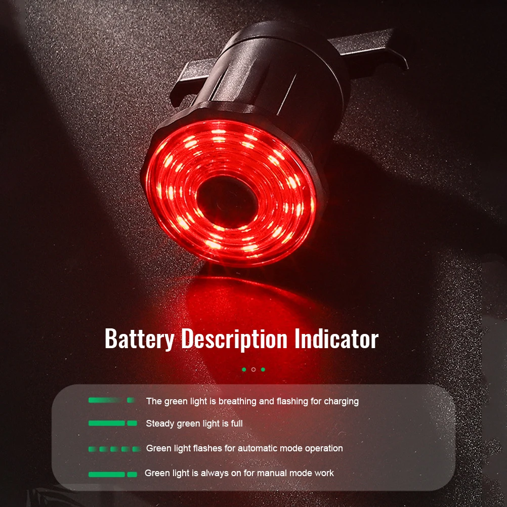 Smart Bike Tail Light Auto On/Off Rechargeable Ultra Bright IPX6 Waterproof Brake Sensing Bike Rear Lights Cycling Safety
Smart Bike Tail Light Auto On/Off Rechargeable Ultra Bright IPX6 Waterproof Brake Sensing Bike Rear Lights Cycling Safety