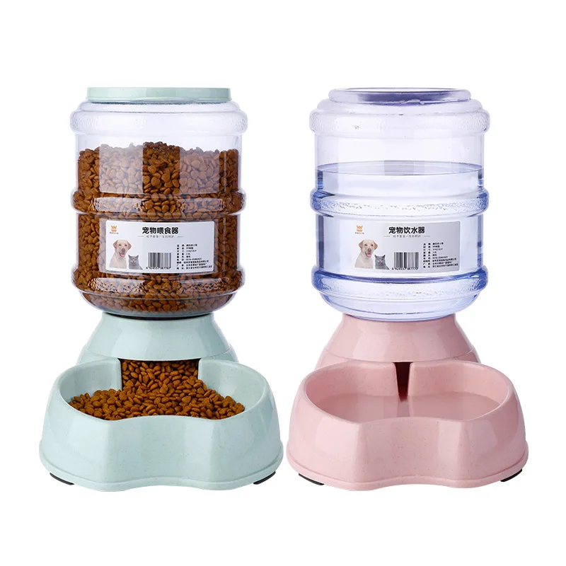 Dogs Feeding And Pet Water Auto Gravity Drinking Food Dispenser Bowl Cat Capacity Automatic Big For Fountain Feeder Large
Dogs Feeding And Pet Water Auto Gravity Drinking Food Dispenser Bowl Cat Capacity Automatic Big For Fountain Feeder Large