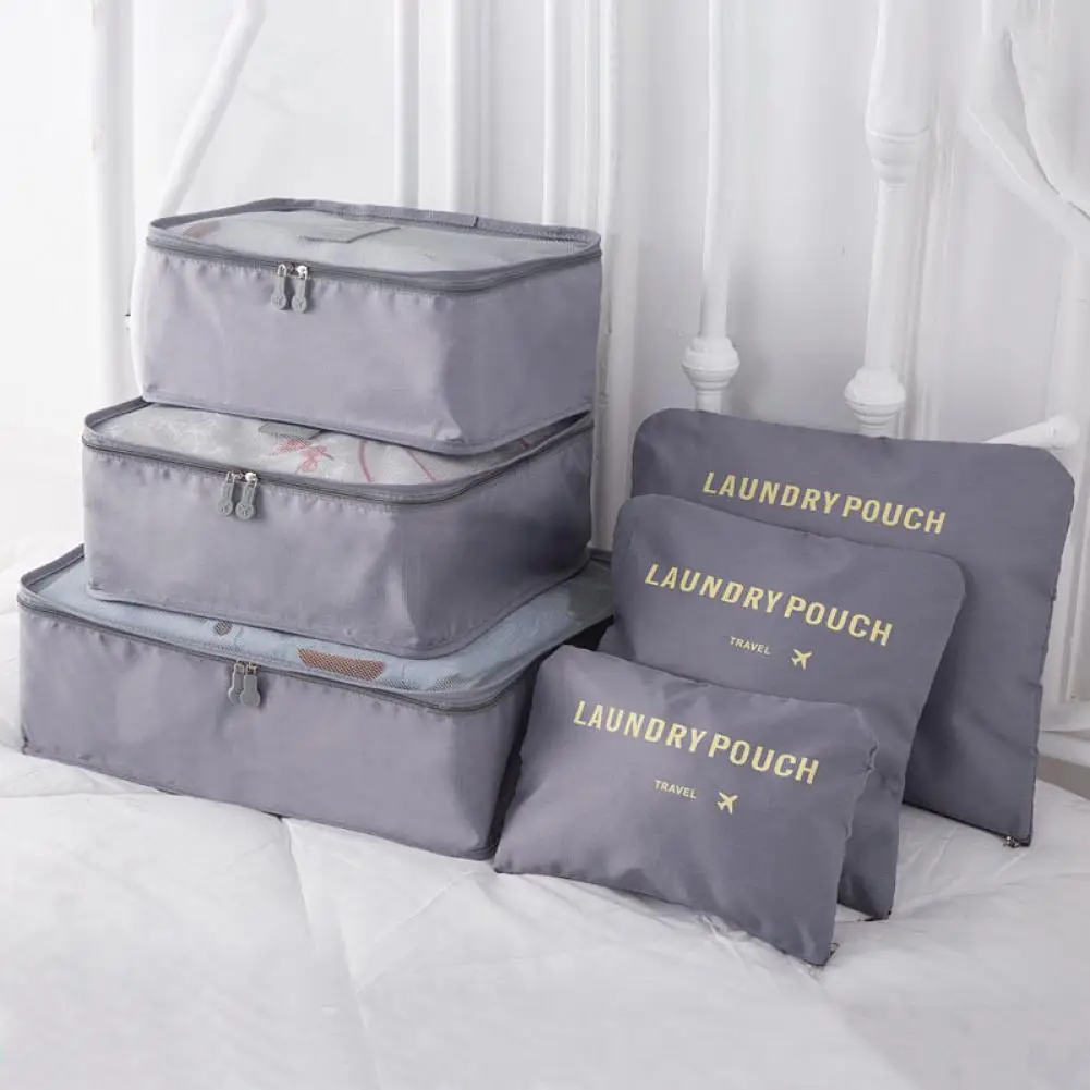 6Pcs/Set Useful Luggage Packing Cube Visible Convenient Travel Packing Pouch for Luggage Packing Travel Storage Bag
6Pcs/Set Useful Luggage Packing Cube Visible Convenient Travel Packing Pouch for Luggage Packing Travel Storage Bag