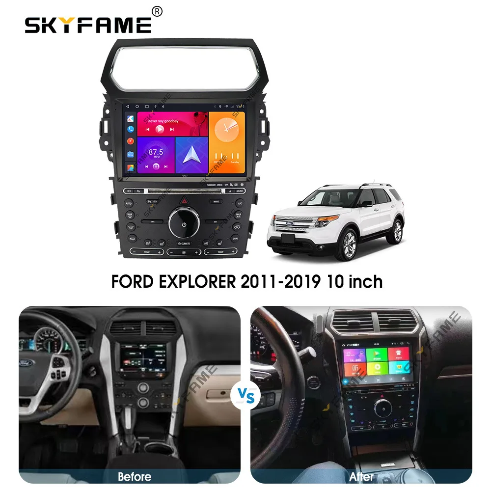Автомагнитола для Ford Explorer 2011-2019 2 Din Android мультимедийный плеер GPS навигация IPS экран DSP
Автомагнитола для Ford Explorer 2011-2019 2 Din Android мультимедийный плеер GPS навигация IPS экран DSP