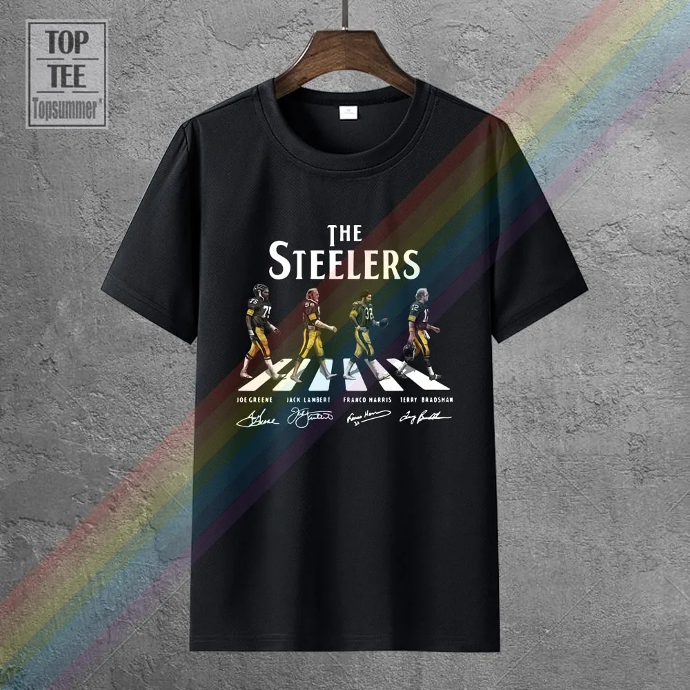 

The Steelers Joe Greene Jack Lambert Franco Harris Terry Bradshaw T-Shirt