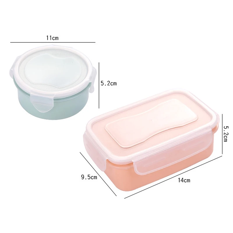 1pc Plastic Lunch Box Vegetables Fruit Salad Fresh-Keeping Bowl with Lid Seal Leak Proof Picnic Food Storage Box Bento Box
1pc Plastic Lunch Box Vegetables Fruit Salad Fresh-Keeping Bowl with Lid Seal Leak Proof Picnic Food Storage Box Bento Box