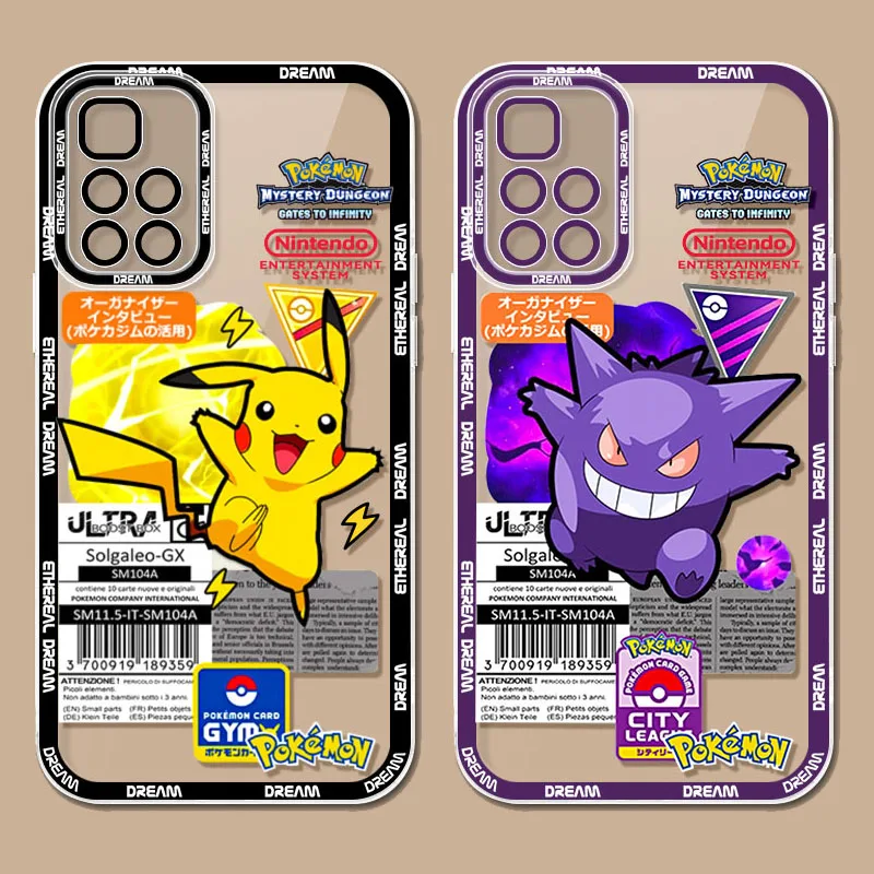 Pokemon Soft Clear Case For Samsung Galaxy S22 Ultra S21 S20 FE S10 Plus Note 20 10 Pro A32 A52S A52 A72 A13 A23 Silicone Cover
Pokemon Soft Clear Case For Samsung Galaxy S22 Ultra S21 S20 FE S10 Plus Note 20 10 Pro A32 A52S A52 A72 A13 A23 Silicone Cover