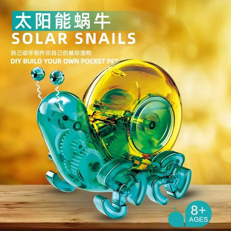 Disney Children's science and education solar energy snail boys and girls mechanical power science puzzle assembly toy
Disney Children's science and education solar energy snail boys and girls mechanical power science puzzle assembly toy