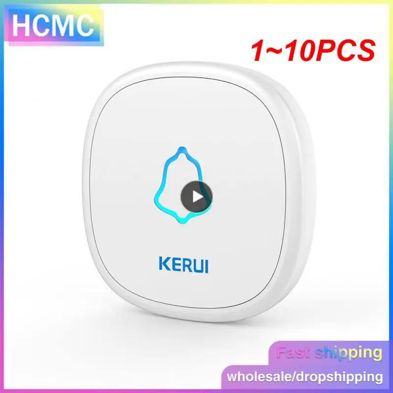 1~10PCS Waterproof Touch Doorbell Button Wireless SOS Emergency Button 433MHz Alarm Accessories For KERUI Doorbel Alarm System
1~10PCS Waterproof Touch Doorbell Button Wireless SOS Emergency Button 433MHz Alarm Accessories For KERUI Doorbel Alarm System