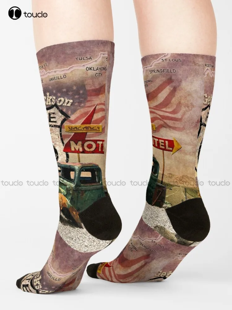 Get Your Kicks On Route 66 Socks Cartoon Socks Personalized Custom Unisex Adult Teen Youth Socks 360° Digital Print Harajuku Art
Get Your Kicks On Route 66 Socks Cartoon Socks Personalized Custom Unisex Adult Teen Youth Socks 360° Digital Print Harajuku Art