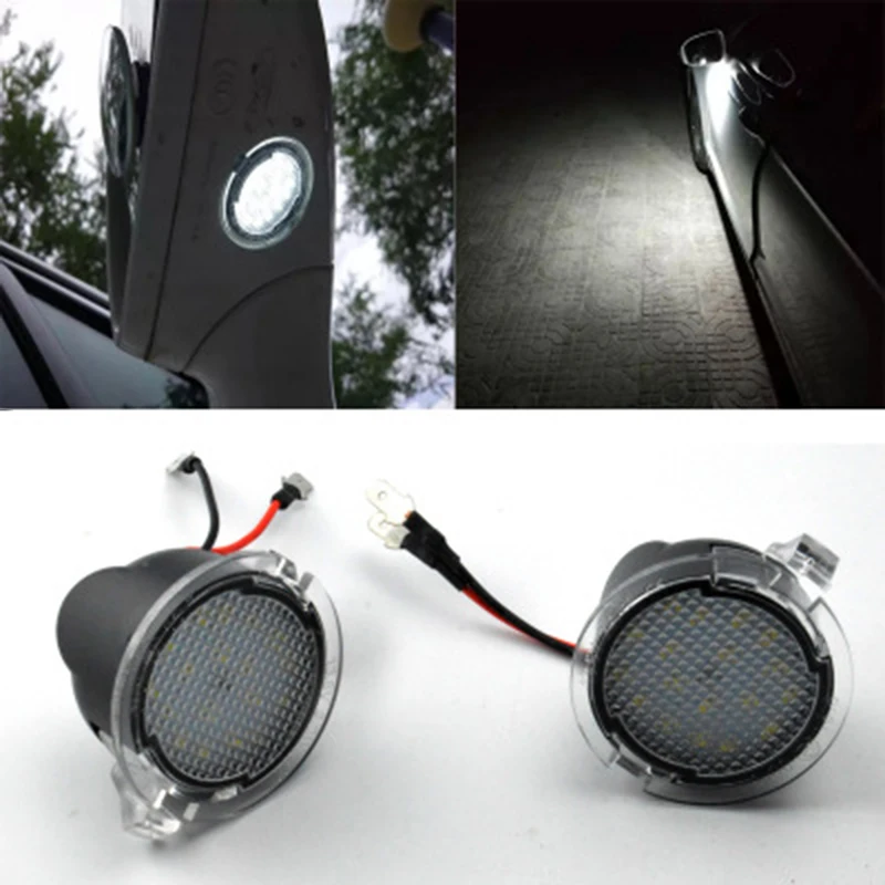 2x 450LM Bright 18SMD LED Side Mirror Puddle Light Surrounding Ambient Lamp DC 12V 2.0W(Each) For Ford Ranger 2015-2017
2x 450LM Bright 18SMD LED Side Mirror Puddle Light Surrounding Ambient Lamp DC 12V 2.0W(Each) For Ford Ranger 2015-2017
