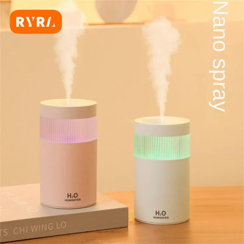 

Humidifier 300ml Practical Portable Multifunctional With Night Light Household Items Water Replenisher Mini Humidifiers Atomizer
