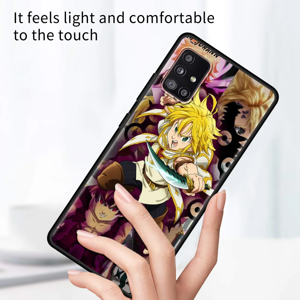 Case For Samsung Galaxy A51 A71 A41 A31 A13 A11 A01 A72 A52 A42 A32 A22 A52s A21s A02s A03 A12 A02 Nanatsu No Taizai Meliodas | Мобильные