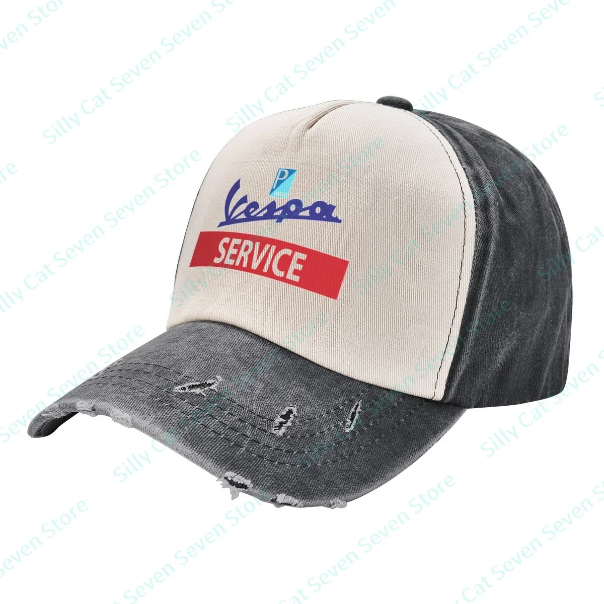 Fashion Italy Vespa Service cowboy Baseball Cap Men Women Vintage adjustable Mixed color stitching Baseball Cap Washed Dad Hat
Fashion Italy Vespa Service cowboy Baseball Cap Men Women Vintage adjustable Mixed color stitching Baseball Cap Washed Dad Hat