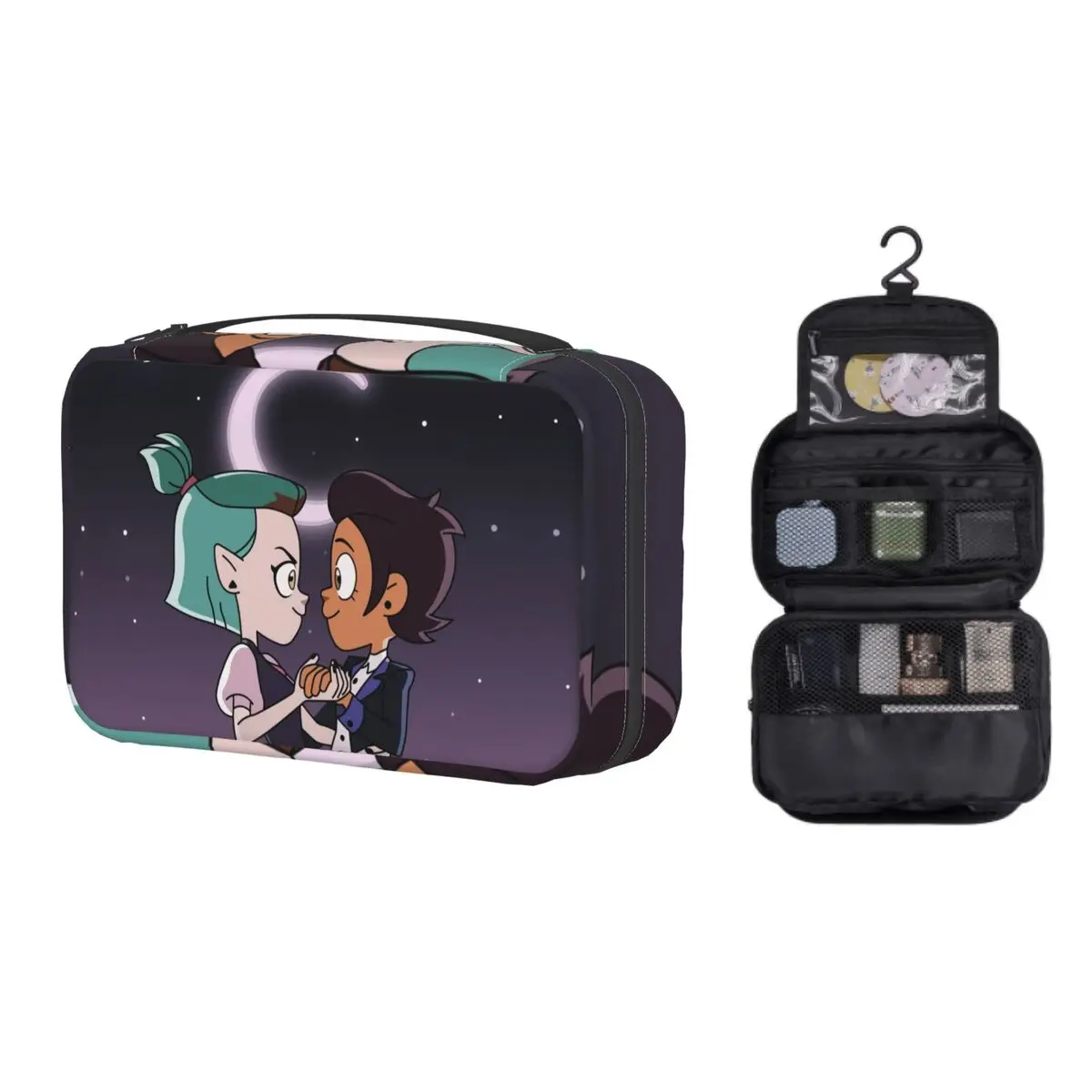 Custom The Owl House Television Series Toiletry Bag Lumity Dance Cosmetic Makeup Organizer Ladies Beauty Storage Dopp Kit Box
Custom The Owl House Television Series Toiletry Bag Lumity Dance Cosmetic Makeup Organizer Ladies Beauty Storage Dopp Kit Box