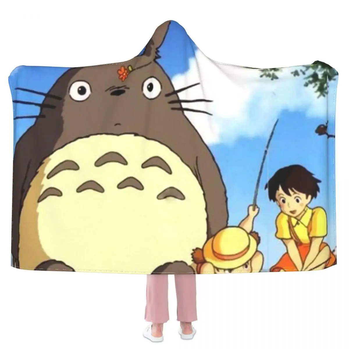 My Neighbor's Totoro Blanket Miyazaki Hayao Anime Fleece Car Hooded Blanket Soft Cheap Beautiful Bedspread
My Neighbor's Totoro Blanket Miyazaki Hayao Anime Fleece Car Hooded Blanket Soft Cheap Beautiful Bedspread