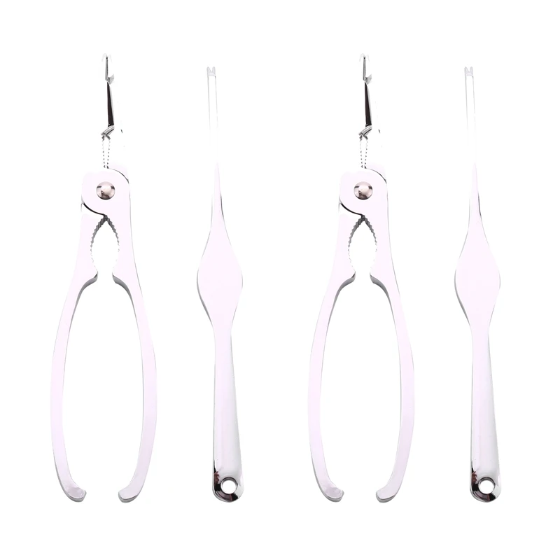 2X Seafood Cracker Pick Set 2Pcs Stainless Steel For Crab Lobster Fork Useful Utensils Home Kitchen Cooking Tool Gadgets
2X Seafood Cracker Pick Set 2Pcs Stainless Steel For Crab Lobster Fork Useful Utensils Home Kitchen Cooking Tool Gadgets